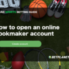 How to open an online bookmaker account