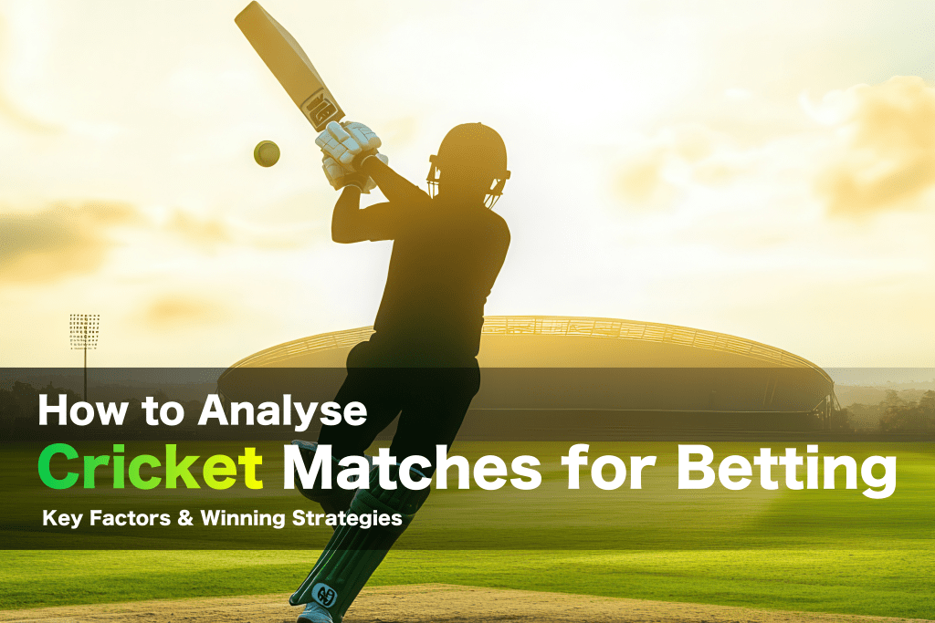 How to analyze Cricket matches for betting to win