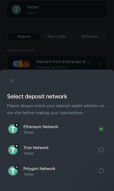 USDT Network