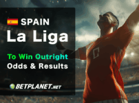 Spain La Liga To Win Outright Betting Odds & Results