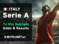 Italy Serie A To Win Outright Betting Odds & Results